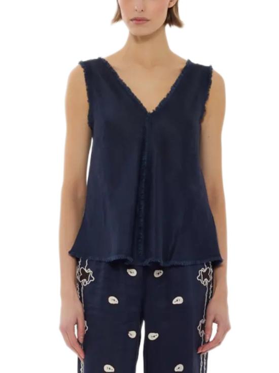 26SS 파로쉬 탑 BEACH26D311664012 Black - PAROSH