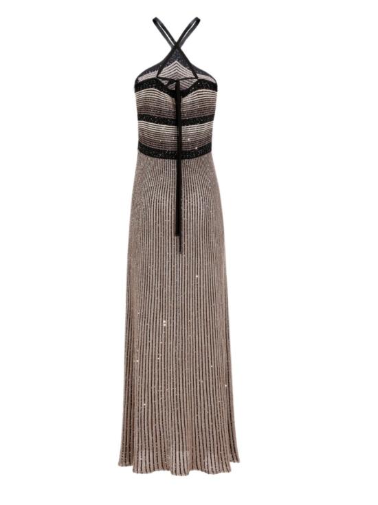 26SS 디익스테리어 롱 원피스 62074R2NERO Brown - D. EXTERIOR