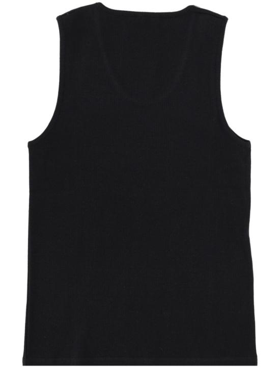 26SS 르메르 저지 탱크탑 TS0006 LJ1030BK999 Black - LEMAIRE