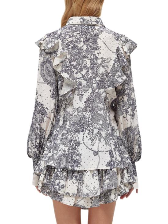 26SS 블루걸 탑 RA6129T523AP9401 Grey - BLUGIRL