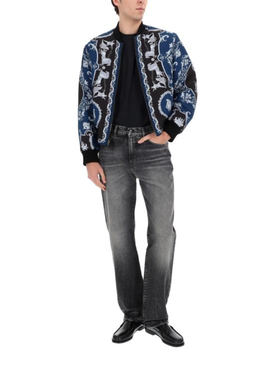 26SS 베르사체 봄버 자켓 1022803 1A168565BE50 Black - VERSACE