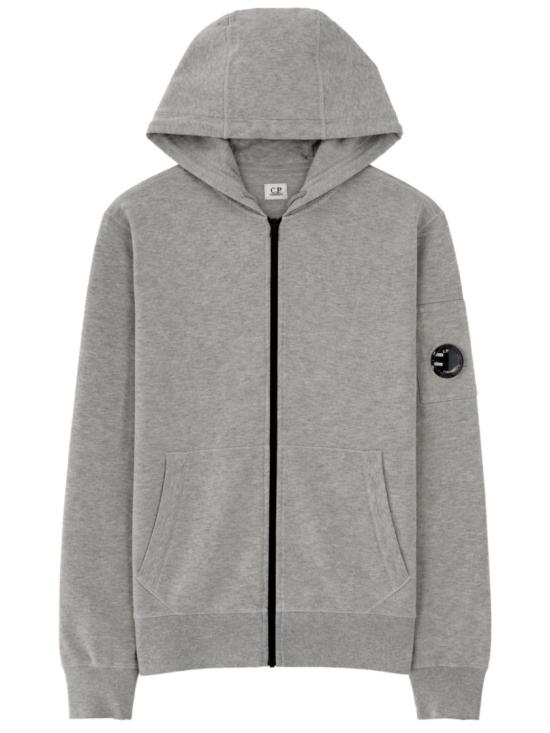 26SS 씨피 컴퍼니 집 후드 렌즈 스웨트셔츠 20CMSS081A 002246GM94 Grey