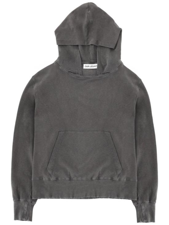 26SS 아워레가시 후드 티셔츠 M2266RWB WASHEDBLACKROGUELOOPBACK Grey