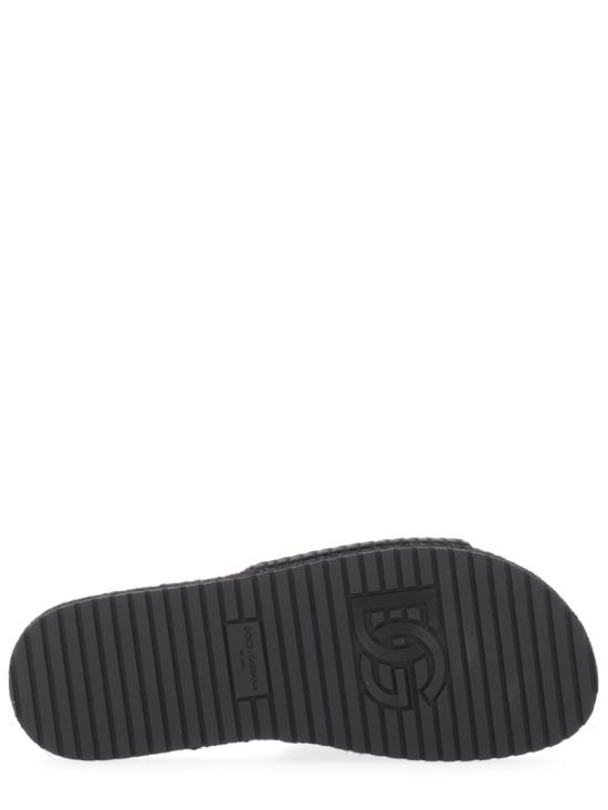 26SS 돌체앤가바나 뮬/슬리퍼 A80566 A00928B956 Black - DOLCE & GABBANA