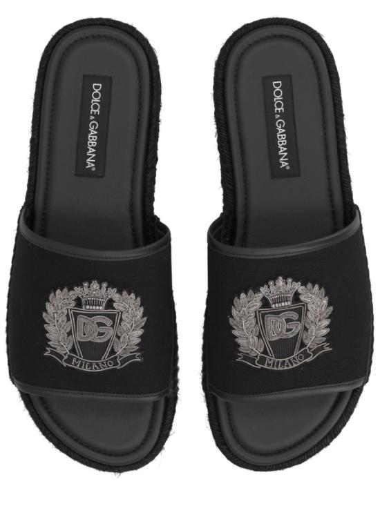 26SS 돌체앤가바나 뮬/슬리퍼 A80566 A00928B956 Black - DOLCE & GABBANA
