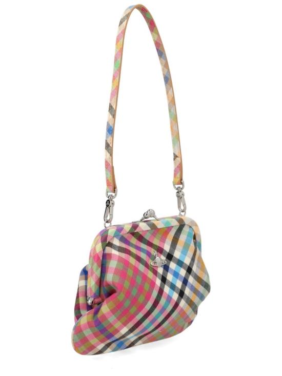 26SS 비비안웨스트우드 클라스프 클로저 비비안 숄더백 4B01001BW W01CVO215 Grey - VIVIENNE WESTWOOD