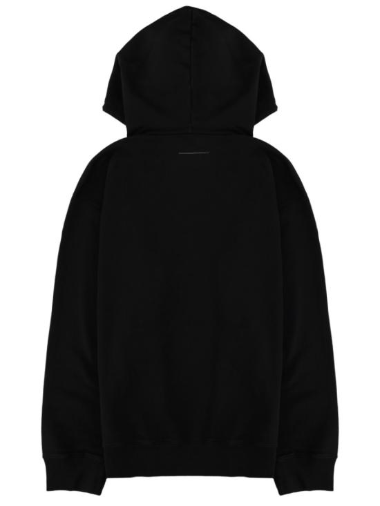 26SS MM6 메종마르지엘라 뉴메릭 후드 티셔츠 SH0GU0033 M25025900 Black - MM6 MAISON MARGIELA