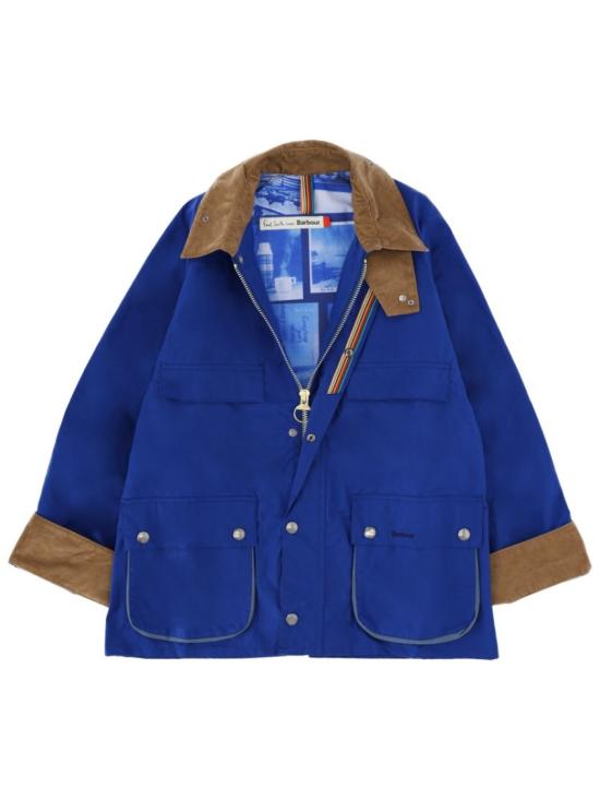  바버 X 폴스미스 자켓 MCA1126 MCABL51 Blue - BARBOUR X PAUL SMITH