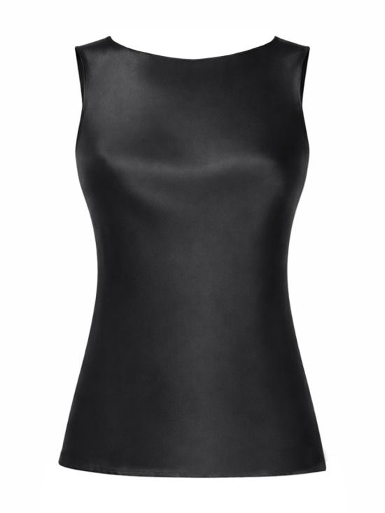 26SS 니나리찌 민소매 티셔츠 26PCTO011SE1415 U9000 Black