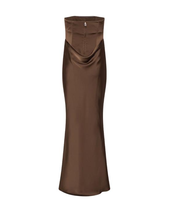 26FW 로테이트 롱 원피스 9632387 Brown - ROTATE