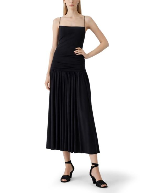 26SS 자크뮈스 롱 원피스 DRW00792AJ0 0253990 Black - JACQUEMUS