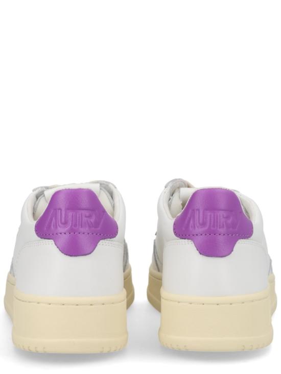 26SS 오트리 메달리스트 로우 레더 스니커즈 AULW LL08 White - AUTRY