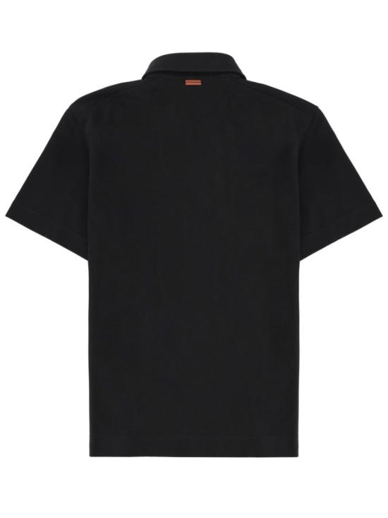 에르메네질도제냐 폴로 티셔츠 UH392A3 H752K09 Black - ERMENEGILDO ZEGNA
