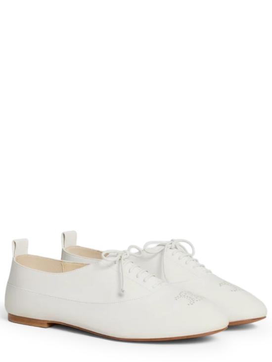  셀린느 리즈 퍼포레이티드 트리옹프 리슐리우 로퍼 365295175C 01HT White - CELINE