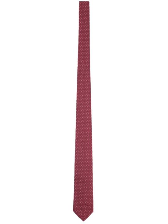 26SS 살바토레 페라가모 넥타이 789253 351355004 Burgundy