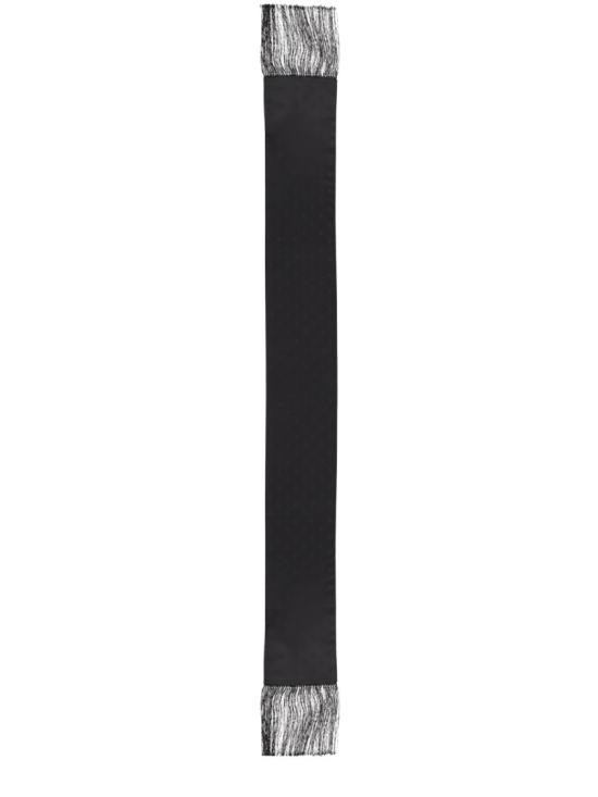 26SS 알렉산더 맥퀸 머플러/스카프 851121 4009Q1000 Black