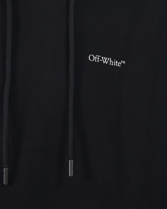 26SS 오프화이트 후드 티셔츠 6899601 Black - OFF WHITE