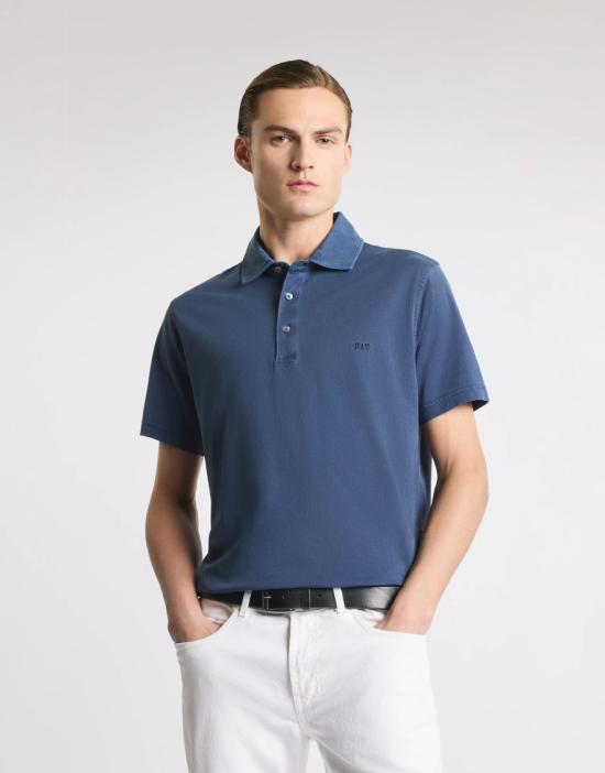 26SS 페이 폴로 티셔츠 NPMB252143TUY1U811 Blue - FAY