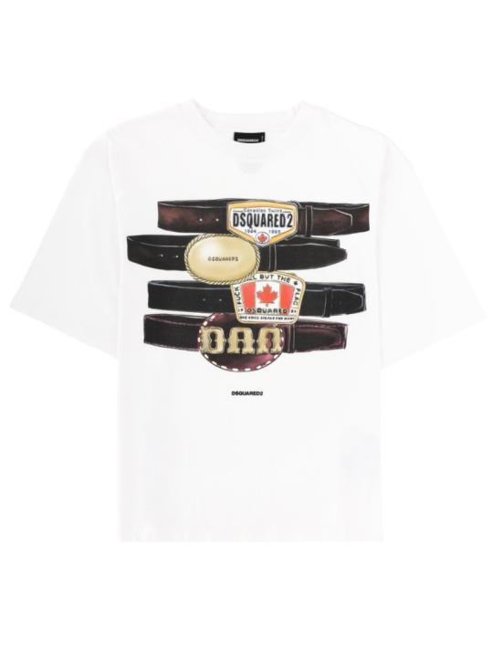 26SS 디스퀘어드2 반팔 티셔츠 S78GD0113 D20033100 White