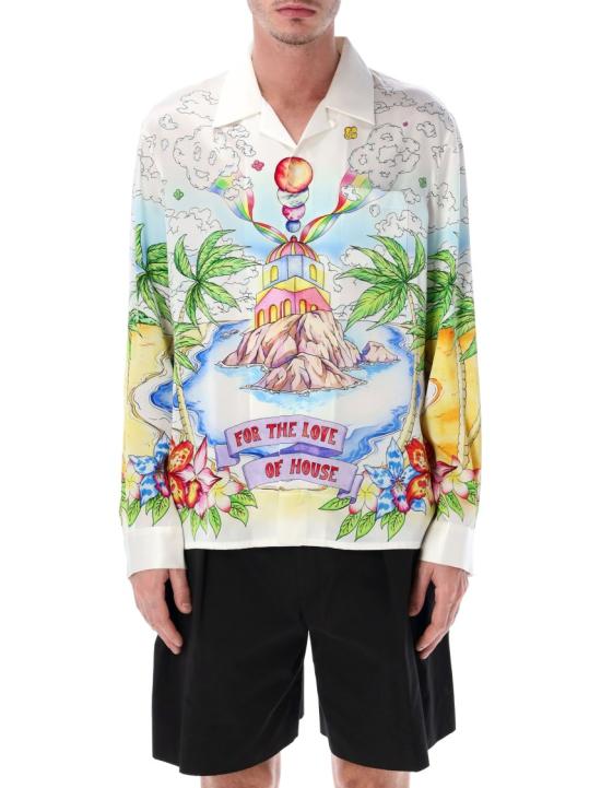 26SS 카사블랑카 긴팔 셔츠 MSS26SH0060202 Multicolor