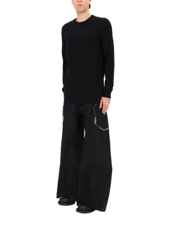 26SS 릭 오웬스 긴팔 티셔츠 RU01F2266 JA09 Black - RICK OWENS