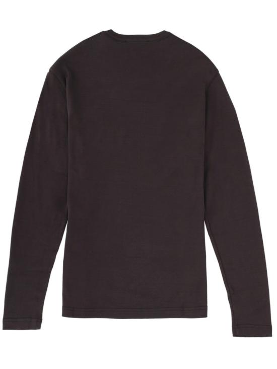 25FW 르메르 롱 슬리브 크루넥 탑 TO1441 LJ1016BK998 Black - LEMAIRE
