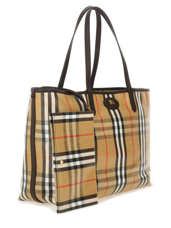  버버리 하이랜드 미디움 토트백 8112222 B9368 Neutrals - BURBERRY