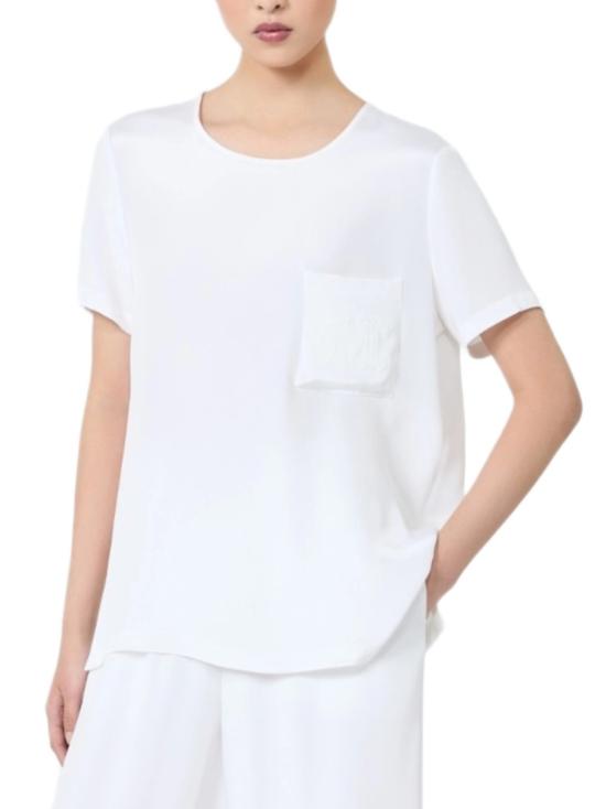 26FW 막스마라 반팔 티셔츠 2621116011600002 White - MAX MARA