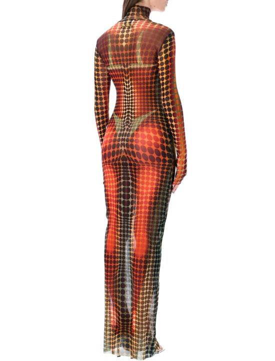 26SS 장 폴 고티에 롱 원피스 DR131M018P155060 Multicolor - JEAN PAUL GAULTIER