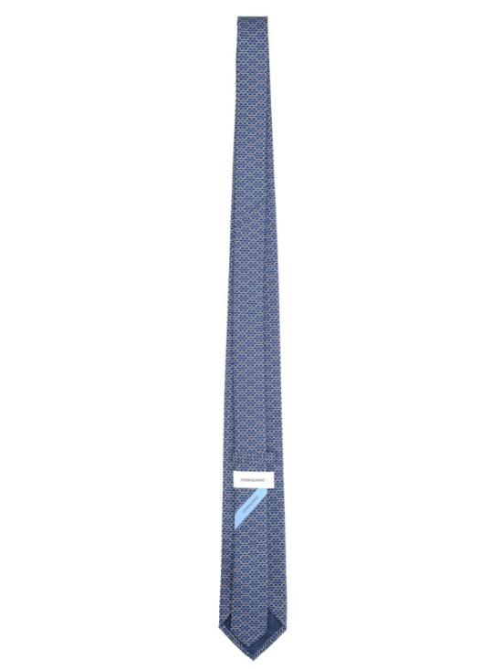 26SS 살바토레 페라가모 넥타이 778440 351204002 Blue - SALVATORE FERRAGAMO