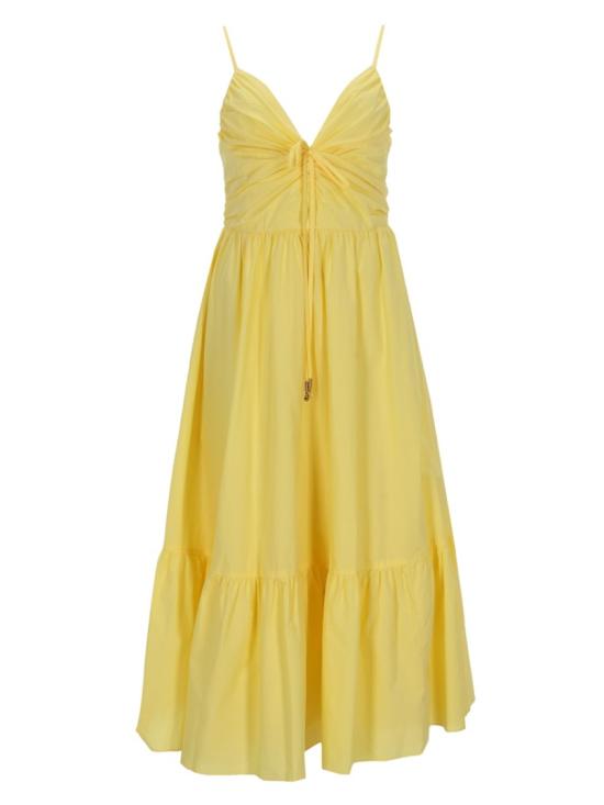 26SS 마이클 코어스 롱 원피스 MS683DHKLZ 744LEMON Yellow
