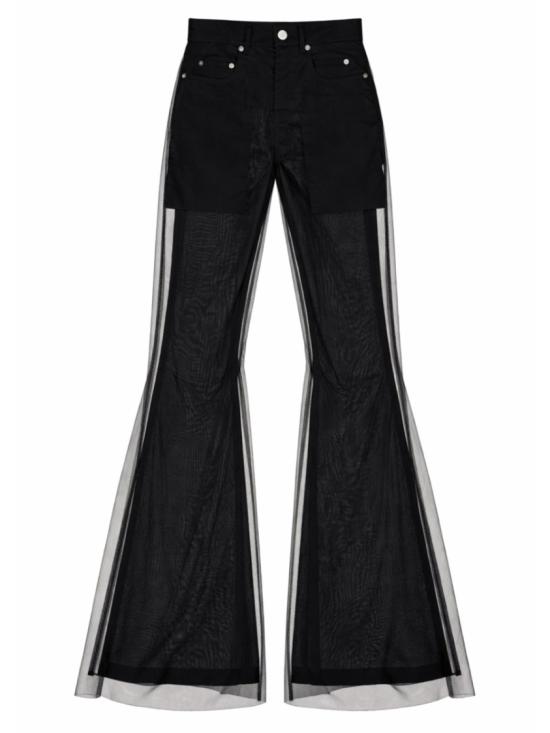 26SS 릭 오웬스 데님 팬츠 RO01F6329 TUCV09 Black