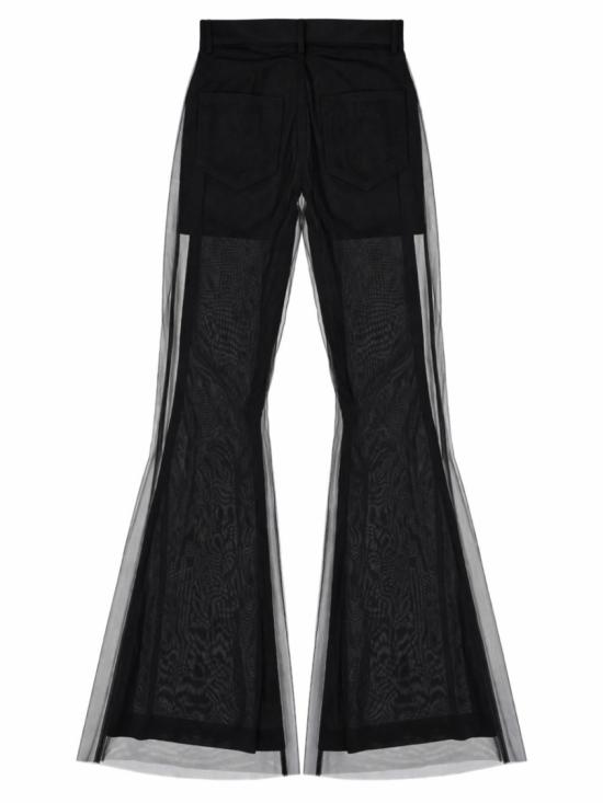 26SS 릭 오웬스 데님 팬츠 RO01F6329 TUCV09 Black - RICK OWENS