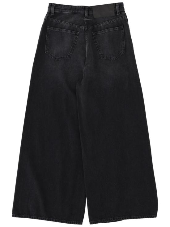 25FW MM6 메종마르지엘라 데님 팬츠 S52LA0262 M30011966 Black - MM6 MAISON MARGIELA