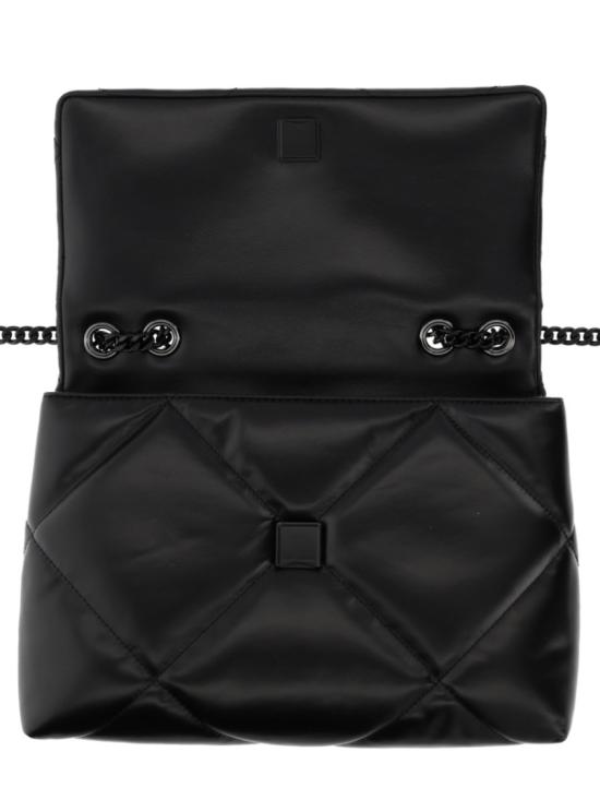 26SS 토리버치 키라 퀼팅 레더 숄더 백 174882 002 Black - TORY BURCH