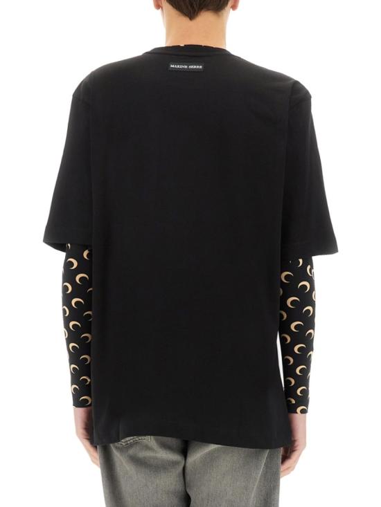 마린세르 반팔 티셔츠 MTT077A CJER0009BK99 Black - MARINE SERRE