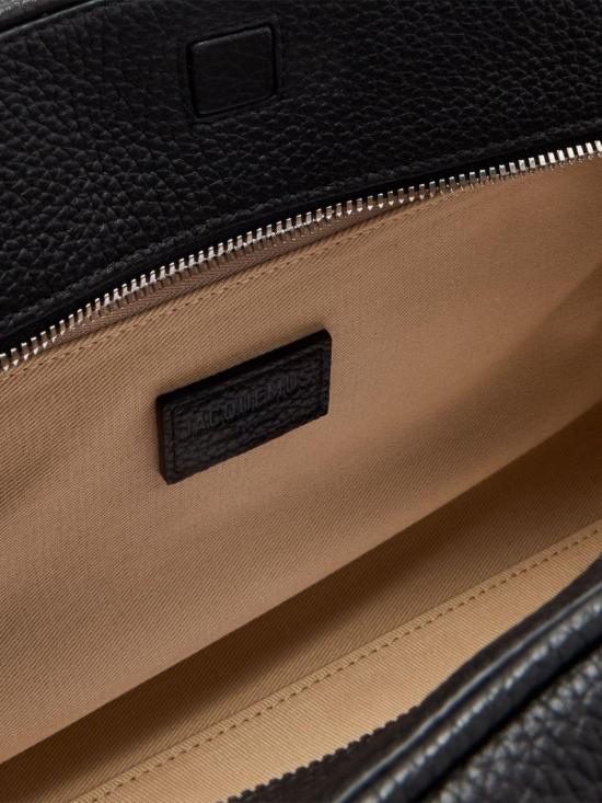 26FW 자크뮈스 투리스모 소프트 볼링백 BAU00417DAC03A03990 BLACK - JACQUEMUS