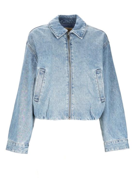 26SS 마이클 코어스 데님 자켓 MR610D3FAU 908HORIZONWASH Blue