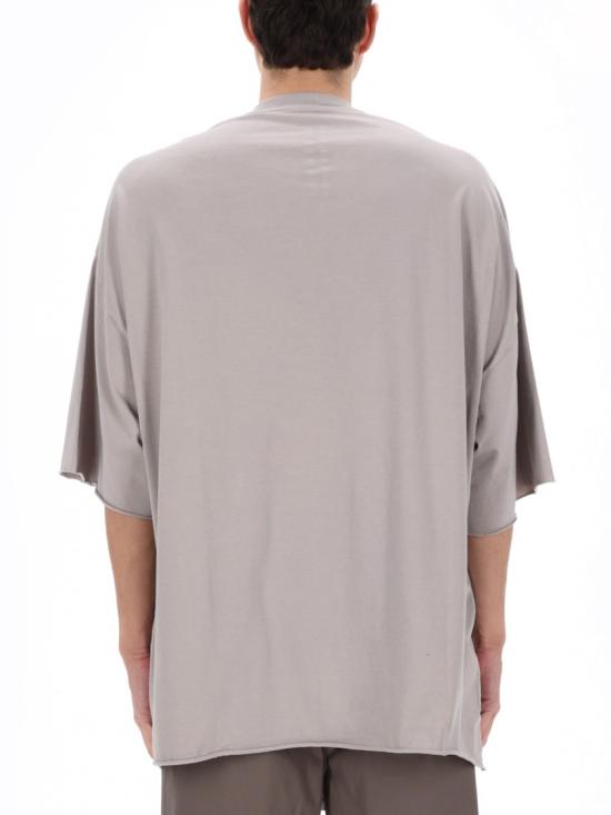 26SS 릭 오웬스 반팔 티셔츠 RU01F2283 JA08 Grey - RICK OWENS