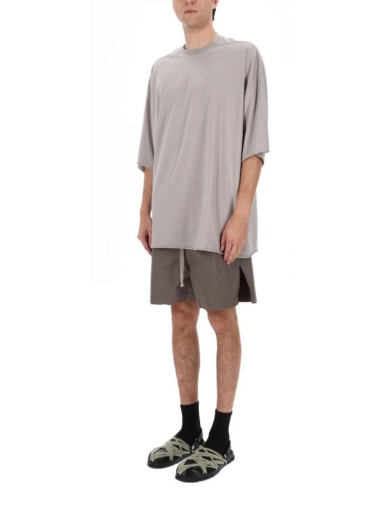 26SS 릭 오웬스 반팔 티셔츠 RU01F2283 JA08 Grey - RICK OWENS