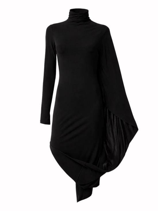 25FW 스텔라 맥카트니 롱 원피스 6A0556 3GU3011000 Black