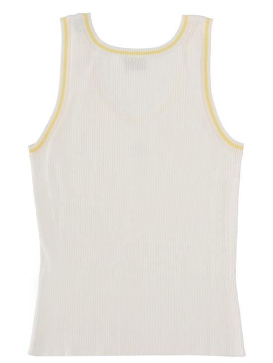 26SS 겐조 민소매 티셔츠 FG52TO6303LM 02 White - KENZO