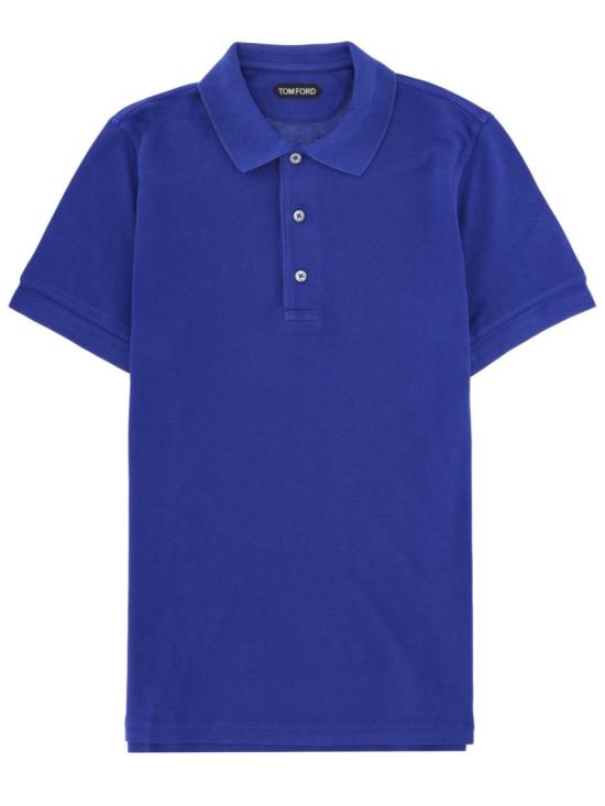 26SS 톰포드 폴로 티셔츠 JPS011 JMT013UBV Blue