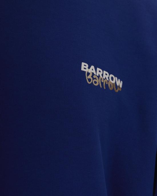 26SS 바로우 후드 티셔츠 5330551 Blue - BARROW