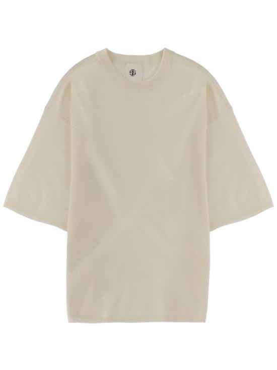 25FW 더 가먼트 반팔 티셔츠 21447 001 Neutrals