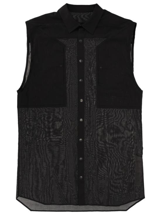 26SS 릭 오웬스 반팔 셔츠 RU01F2229 CV09 Black