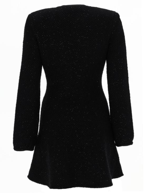 26SS 셀프 포트레이트 숏 원피스 RS26 210S B BLACK Black - SELF PORTRAIT