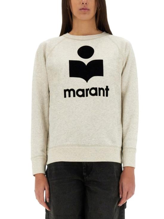  이자벨마랑에뚜왈 밀리니 코튼 스웨트셔츠 SW0160FA A1M07E23EC White - ISABEL MARANT ETOILE