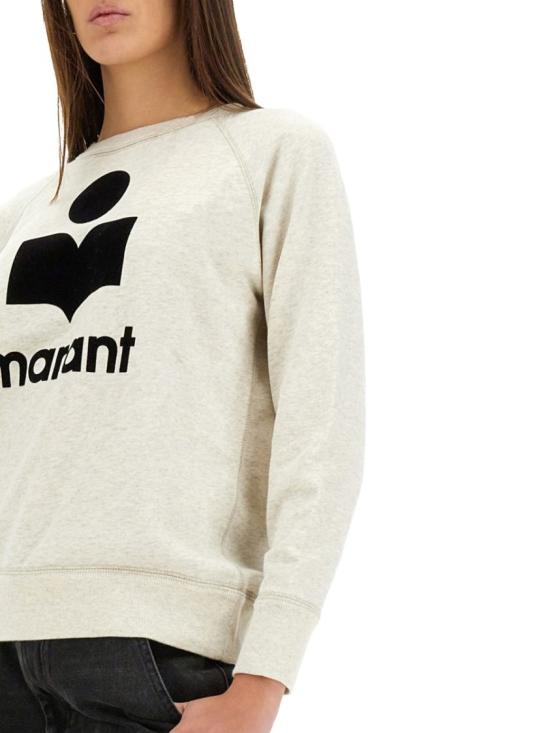  이자벨마랑에뚜왈 밀리니 코튼 스웨트셔츠 SW0160FA A1M07E23EC White - ISABEL MARANT ETOILE