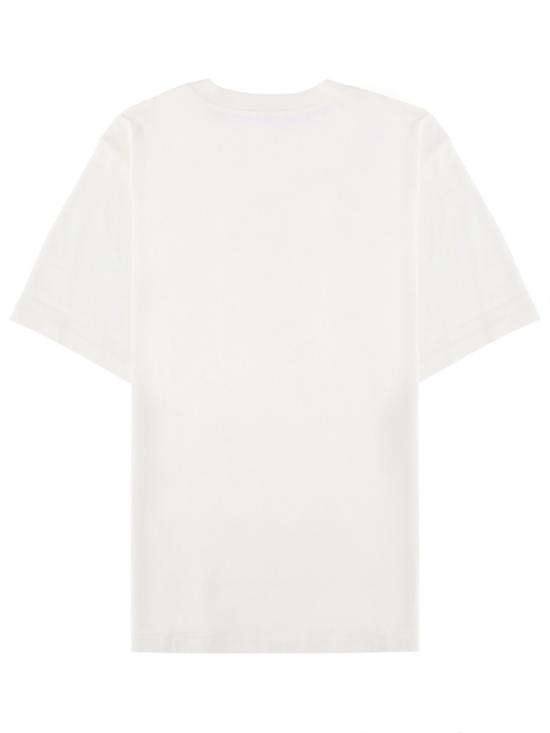 26SS MM6 메종마르지엘라 라벨 패치 티셔츠 SH0GC0069 S24311101 White - MM6 MAISON MARGIELA